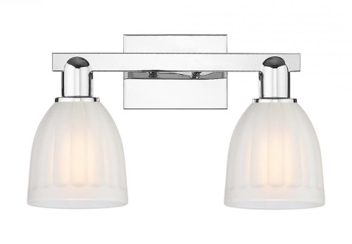 Brookfield - 2 Light - 17 inch - Polished Chrome - Bath Vanity Light (3442|716-2W-PC-G441)