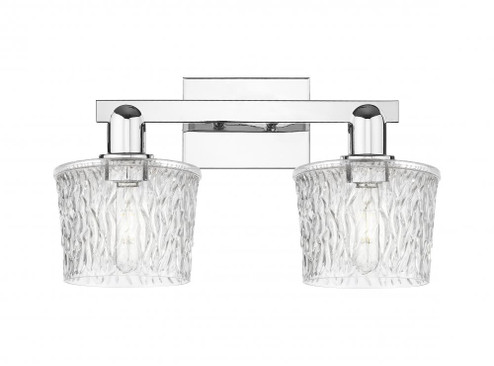 Niagara - 2 Light - 18 inch - Polished Chrome - Bath Vanity Light (3442|716-2W-PC-G402)
