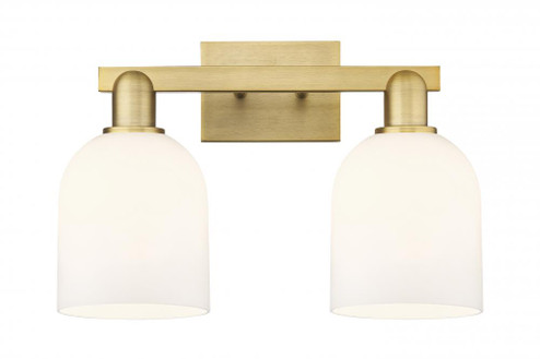 Bella - 2 Light - 17 inch - Brushed Brass - Bath Vanity Light (3442|716-2W-BB-G558-6GWH)
