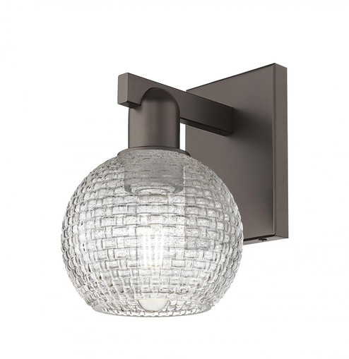 Athens - 1 Light - 6 inch - Oil Rubbed Bronze - Sconce (3442|716-1W-OB-G122C-6CL)