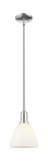 Bristol - 1 Light - 8 inch - Polished Nickel - Stem hung - Mini Pendant (3442|716-1S-PN-GBD-751)