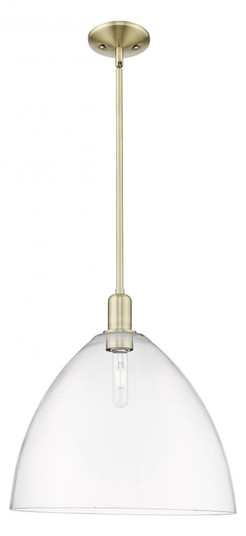 Bristol - 1 Light - 16 inch - Antique Brass - Stem hung - Mini Pendant (3442|716-1S-AB-GBD-162)