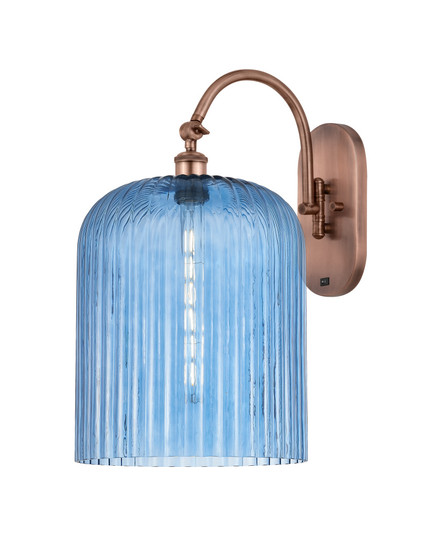 Bridal Veil - 1 Light - 12 inch - Antique Copper - Sconce (3442|918-1W-AC-G559-12BL)
