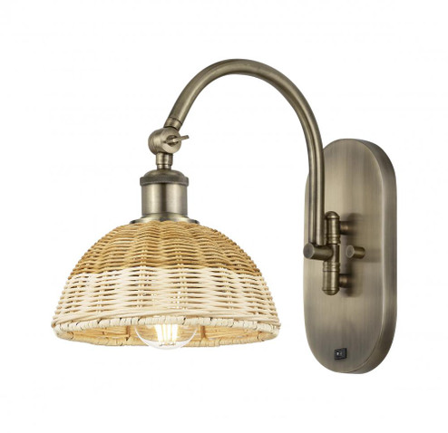 Bristol Natural II - 1 Light - 8 inch - Antique Brass - Sconce (3442|918-1W-AB-NBD2-75-NAT)