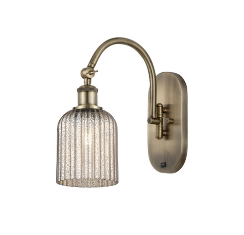Bridal Veil - 1 Light - 5 inch - Antique Brass - Sconce (3442|918-1W-AB-G559-5ME)