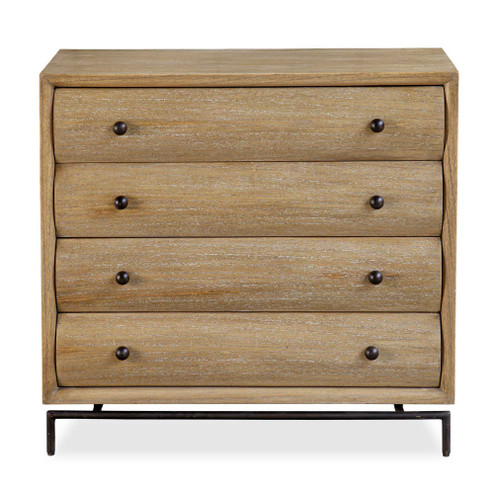 Uttermost Millard Curved 4 Drawer Chest (85|50122)