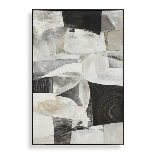 Uttermost Folding Time Framed Abstract Art (85|32440)
