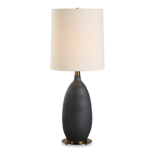 Uttermost Bower Matt Black Table Lamp (85|30554-1)
