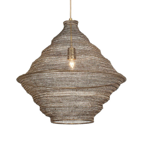 Uttermost Sigh Woven Brass 1 Light Pendant (85|21614)