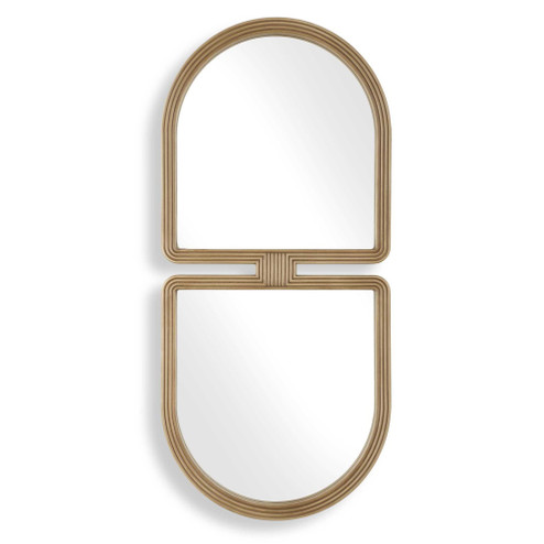 Uttermost Jacques Art Deco Gold Mirror (85|08282)