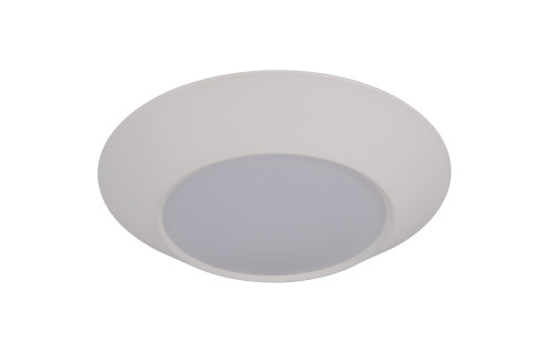 Slim Line 6'' (7.5'' Overall) 1 Light LED Flush in White (20|X9306-W-LED)