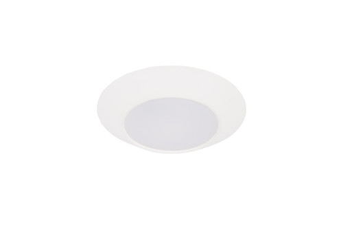 Slim Line 4'' (5.9'' Overall) 1 Light LED Flush in White; 5CCT Selectable 2700-5000K (20|X9304-W-LED-5CCT)