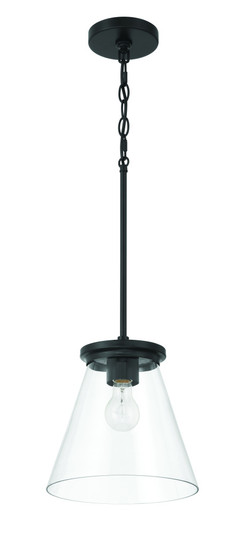 Connell 1 Light Pendant in Flat Black (20|60492-FB)