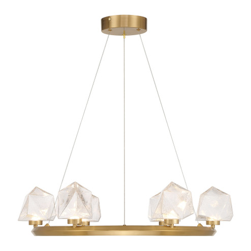 Castello 6-Light Chandelier in Warm Brass (128|1-1237-6-322)