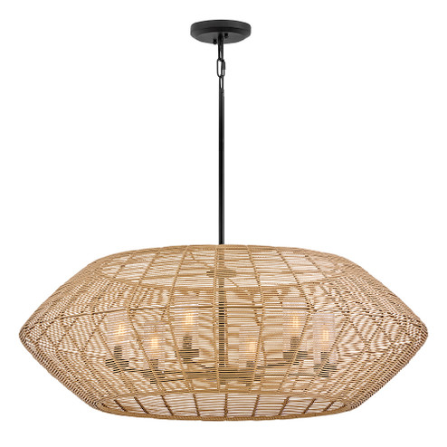 Large Single Tier Chandelier (87|10386BK-CML)
