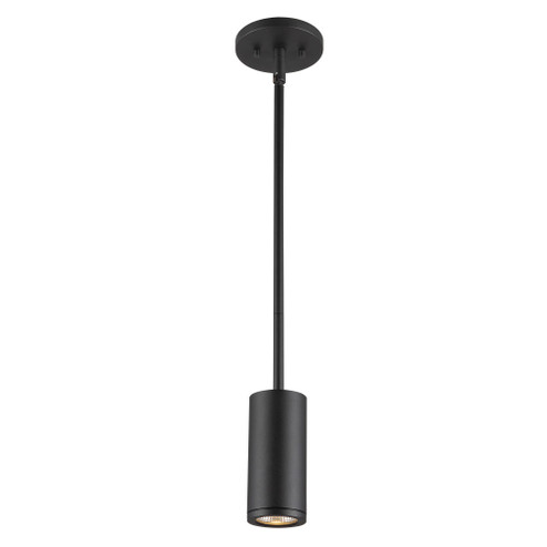 Nordic 5-in (2-in Dia.) Black LED Exterior Pendant (461|EP262106-BK)