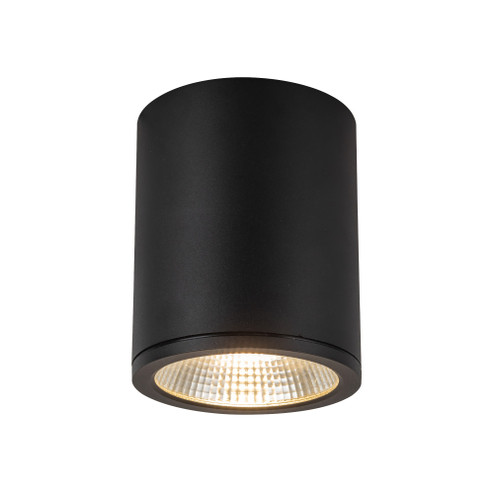 Nordic 6-in (5-in Dia.) Black LED Exterior Ceiling (461|EC265106-BK)