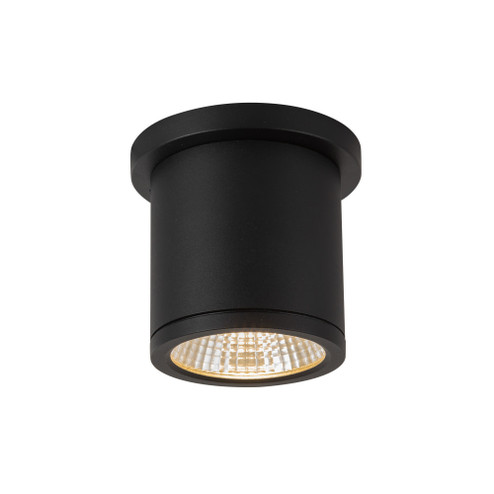 Nordic 4-in (3-in Dia.) Black Dimmable LED Exterior Ceiling Cylinder Light (461|EC264104-BK)