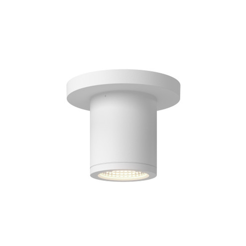 Nordic 3-in (2-in Dia.) White Dimmable LED Exterior Ceiling Cylinder Light (461|EC262103-WH)