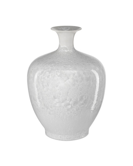 Crystalline White Vase (92|1200-0995)