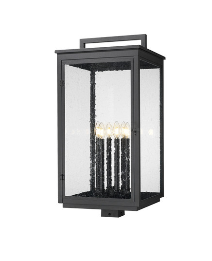 6 Light Outdoor Post Mount Fixture (276|5019PHXXLS-BK)