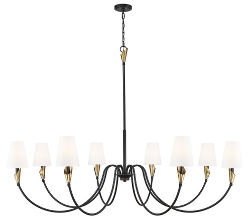 8 Light Chandelier (276|4014-65MB-MGLD)