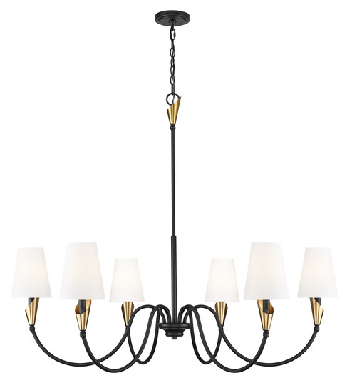 6 Light Chandelier (276|4014-46MB-MGLD)