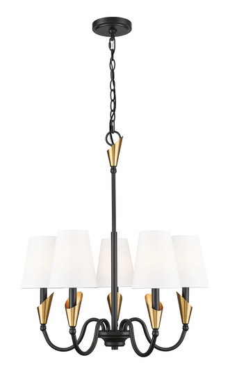 5 Light Chandelier (276|4014-24MB-MGLD)