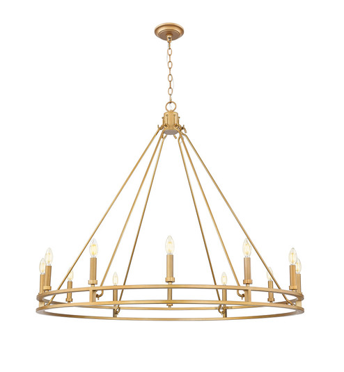 12 Light Chandelier (276|4005-12SBR)