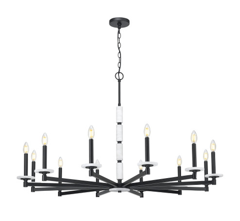 12 Light Chandelier (276|3045-12MB)