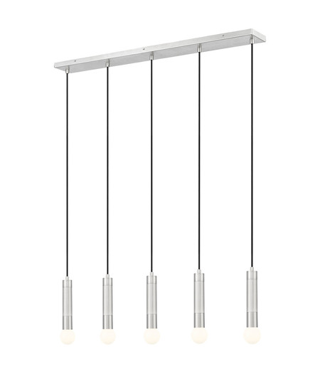 5 Light Linear Chandelier (276|1956P-5L-BN)