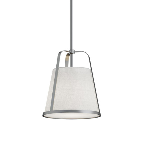 Lizzette 10'' Med Base Pendant, 120V, SN (1|LIZP10MBSN)