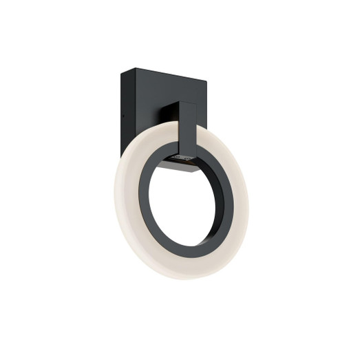 Halo 11'' LED Sconce, 120-277V, 18W, 5 CCT, BK (1|HLOS0811LAJUDBK)