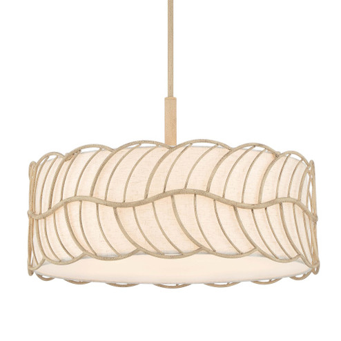 Wry Lighting Simbolo 5-light Pendant in Almond (36|4501-5P AM)