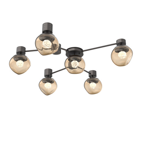 Hub & Spoke - Luna - Round - 6pc (1289|SMB0095-H6-GP-FB-L1)