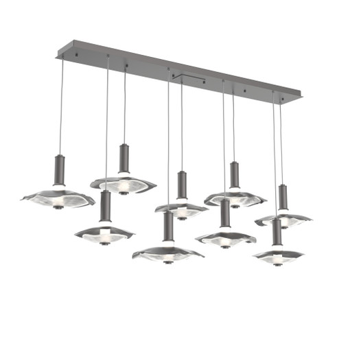 Cumulus Linear 9pc Multi-Pendant (1289|PLB0099-09-GP-00-C01-L3-CG)