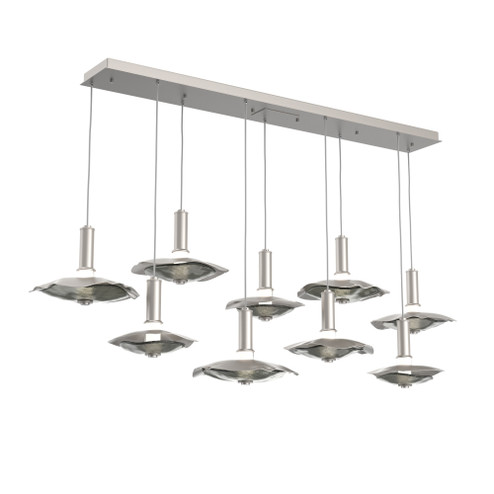 Cumulus Linear 9pc Multi-Pendant (1289|PLB0099-09-BS-00-C01-L3-SG)