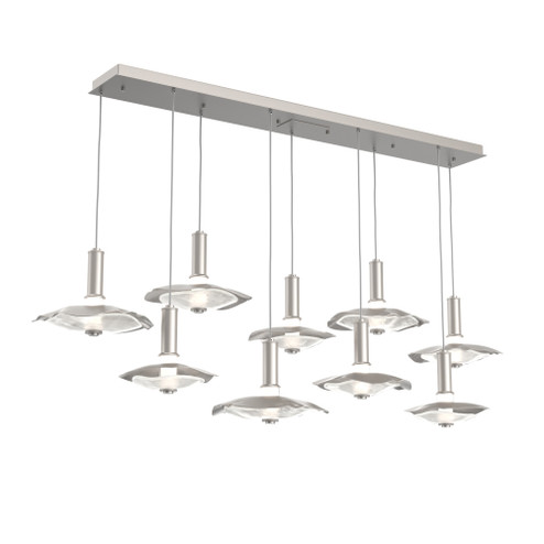 Cumulus Linear 9pc Multi-Pendant (1289|PLB0099-09-BS-00-C01-L3-CG)