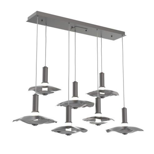 Cumulus Linear 7pc Multi-Pendant (1289|PLB0099-07-GP-00-C01-L3-MI)