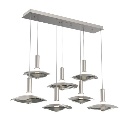Cumulus Linear 7pc Multi-Pendant (1289|PLB0099-07-BS-00-C01-L3-SG)