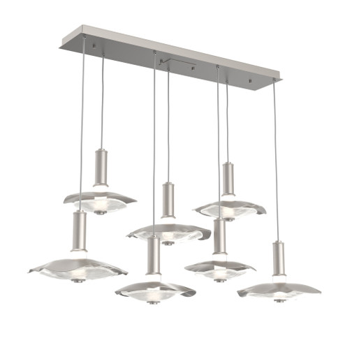 Cumulus Linear 7pc Multi-Pendant (1289|PLB0099-07-BS-00-C01-L3-CG)