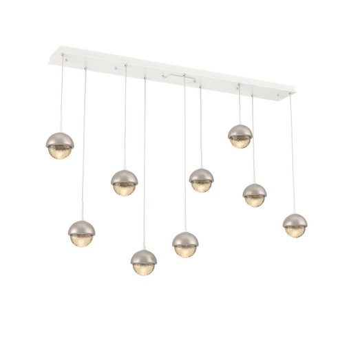 Cabochon Linear 9pc Multi-Pendant (1289|PLB0093-09-WI-A-C01-L3-BS)