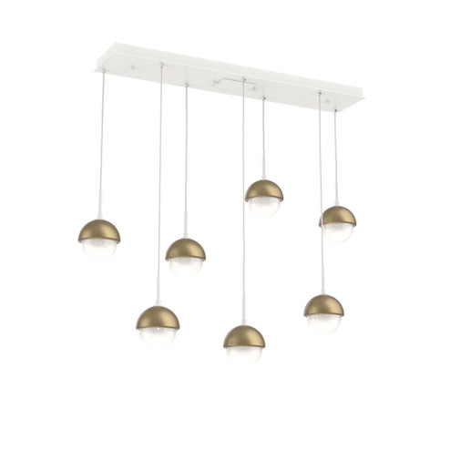 Cabochon Linear 7pc Multi-Pendant (1289|PLB0093-07-WI-WL-C01-L3-GB)