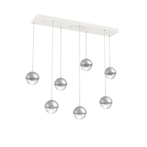 Cabochon Linear 7pc Multi-Pendant (1289|PLB0093-07-WI-C-C01-L1-CS)