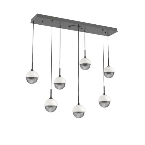 Cabochon Linear 7pc Multi-Pendant (1289|PLB0093-07-MB-S-C01-L3-WI)