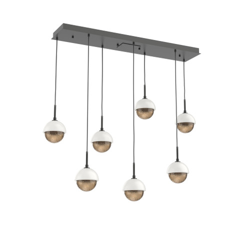 Cabochon Linear 7pc Multi-Pendant (1289|PLB0093-07-MB-B-C01-L3-WI)