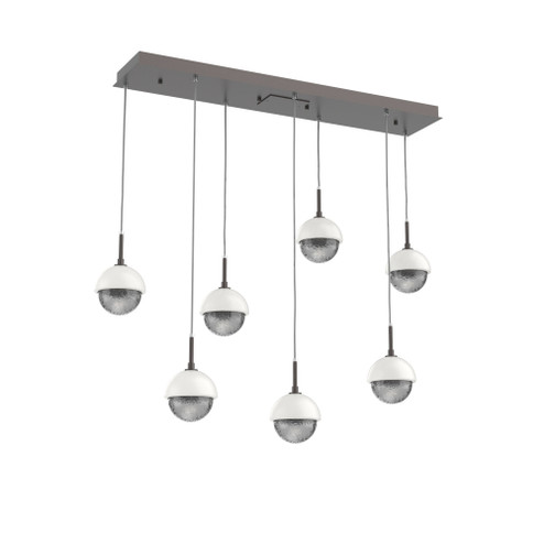 Cabochon Linear 7pc Multi-Pendant (1289|PLB0093-07-GP-S-C01-L3-WI)