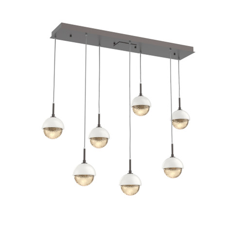 Cabochon Linear 7pc Multi-Pendant (1289|PLB0093-07-GP-A-C01-L1-WI)