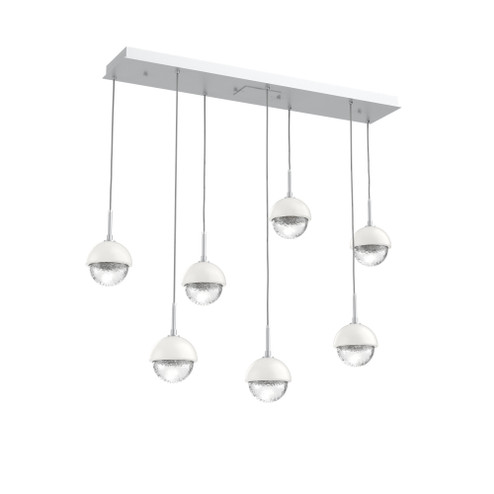 Cabochon Linear 7pc Multi-Pendant (1289|PLB0093-07-CS-C-C01-L1-WI)