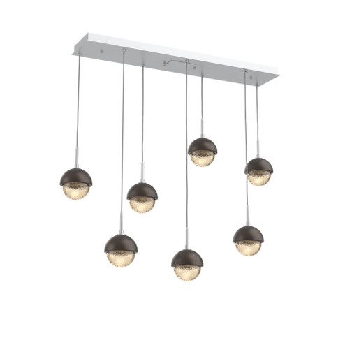 Cabochon Linear 7pc Multi-Pendant (1289|PLB0093-07-CS-A-C01-L1-FB)